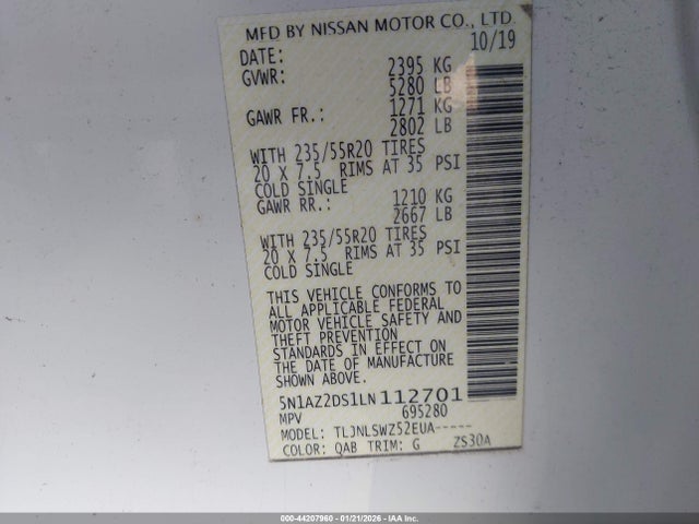 Nissan Murano Platinum Intelligent Awd