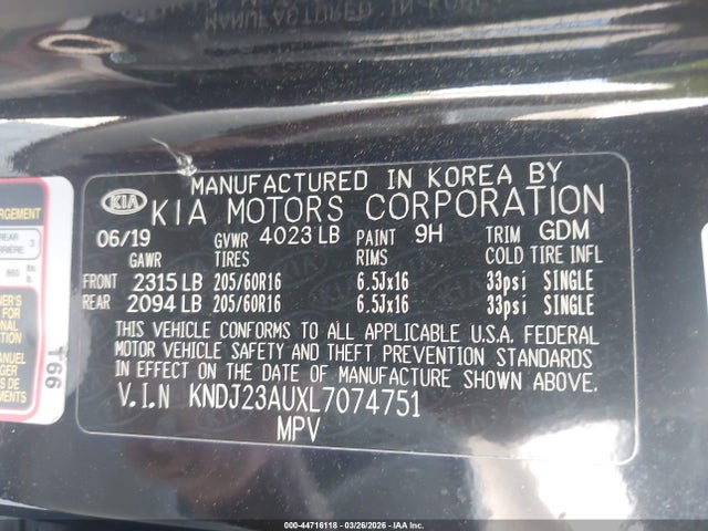 Kia Soul Lx