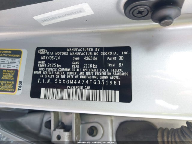 Kia Optima Lx