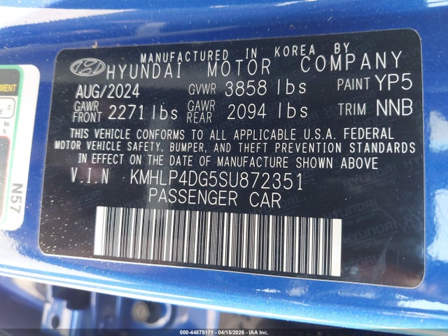 Hyundai ELANTRA Limited