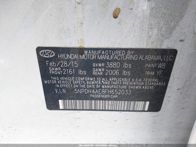 Hyundai ELANTRA Se