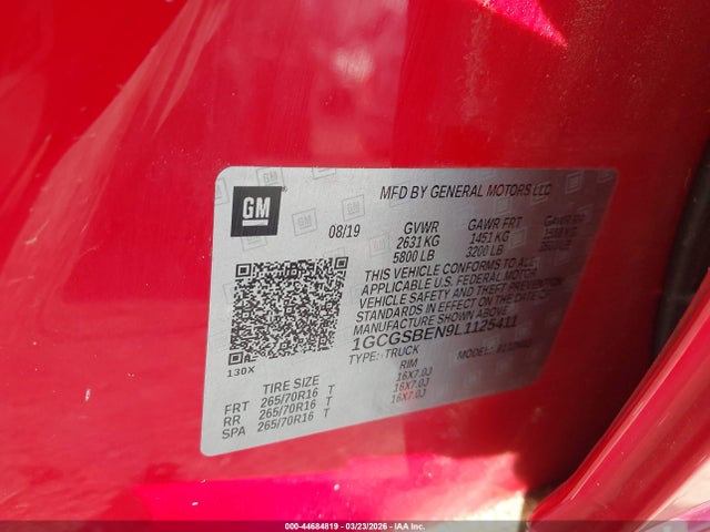 Chevrolet Colorado 2wd  Short Box Wt