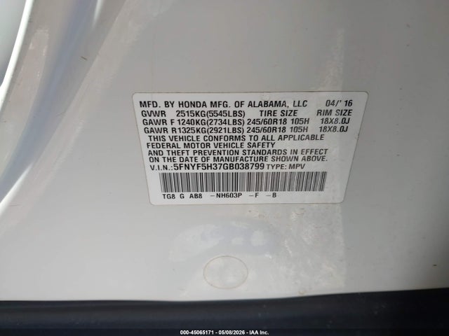 Honda Pilot Ex