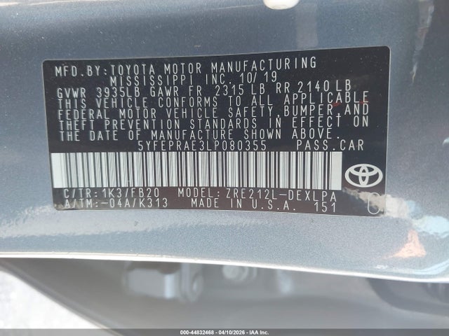 Toyota Corolla Le