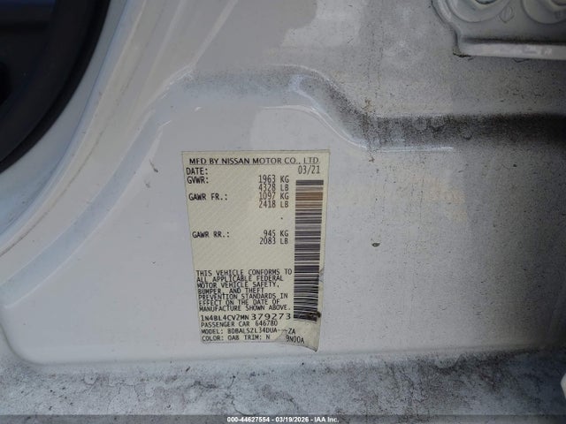 Nissan Altima Sr Fwd