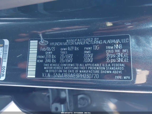 Hyundai TUCSON Sel