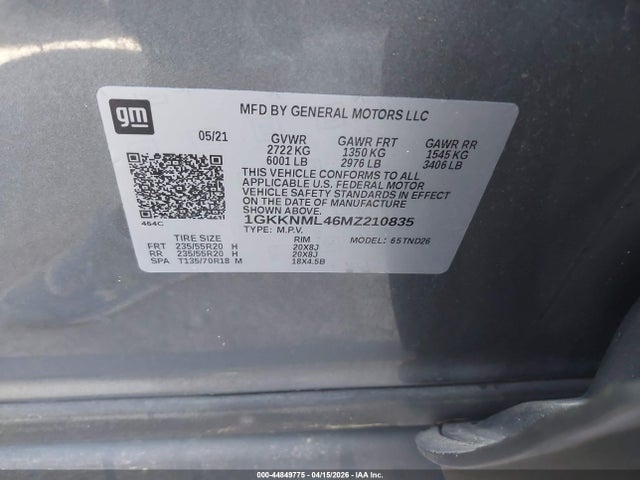 GMC Acadia Fwd Slt