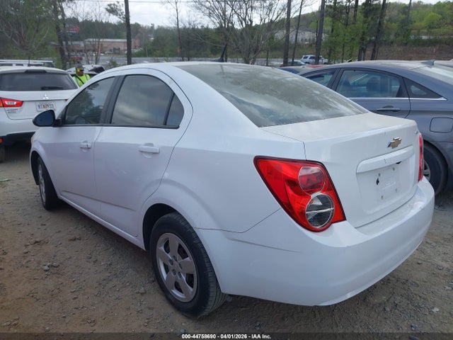 Chevrolet Sonic Ls Manual