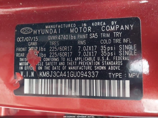 Hyundai TUCSON Se