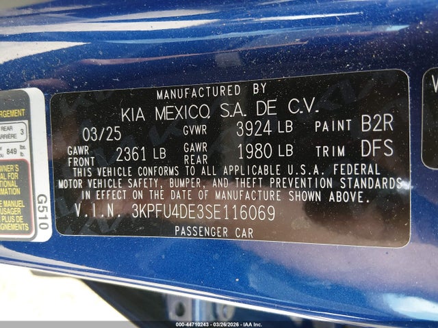 Kia K4 Ex