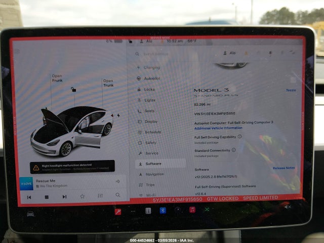 Tesla Model 3 Standard Range Plus Rear-wheel Drive
