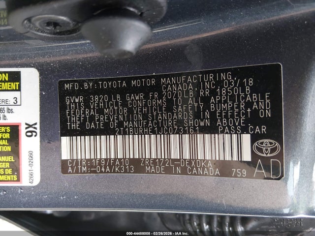 Toyota Corolla L