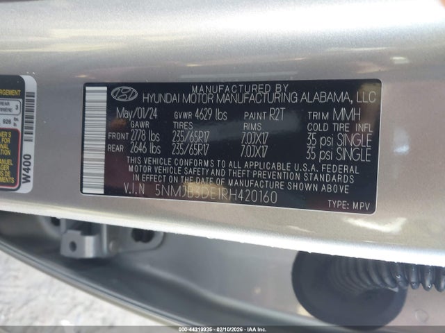 Hyundai TUCSON Sel