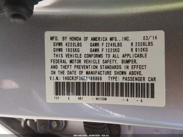Honda Accord Lx
