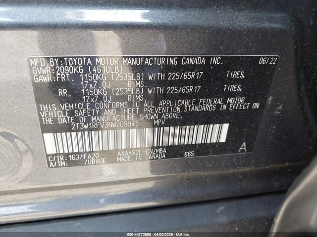 Toyota RAV4 Xle