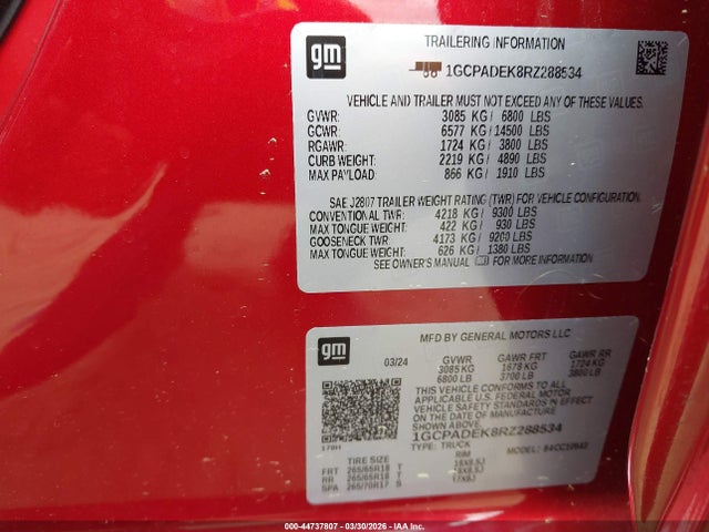 Chevrolet Silverado 1500 2wd  Short Bed Rst