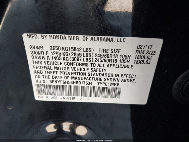 Honda Pilot Ex-l