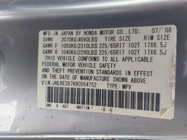 Honda CR-V Ex-l