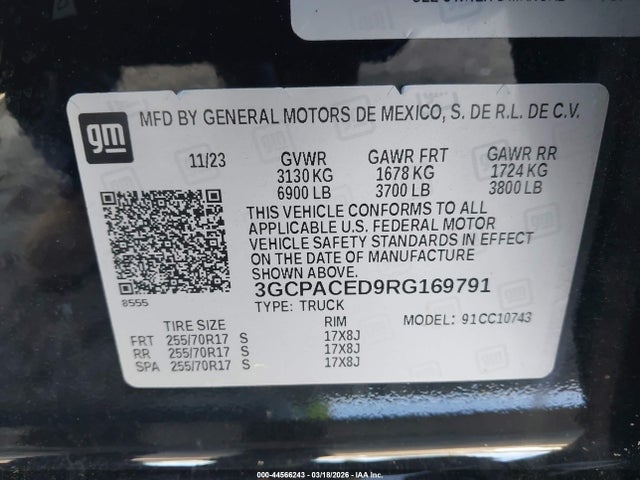 Chevrolet Silverado 1500 2wd  Standard Bed Lt