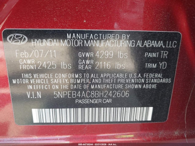 Hyundai SONATA Gls
