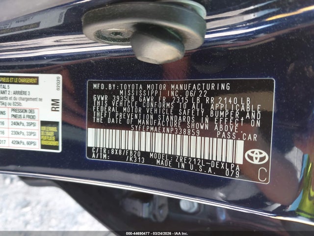 Toyota Corolla Le