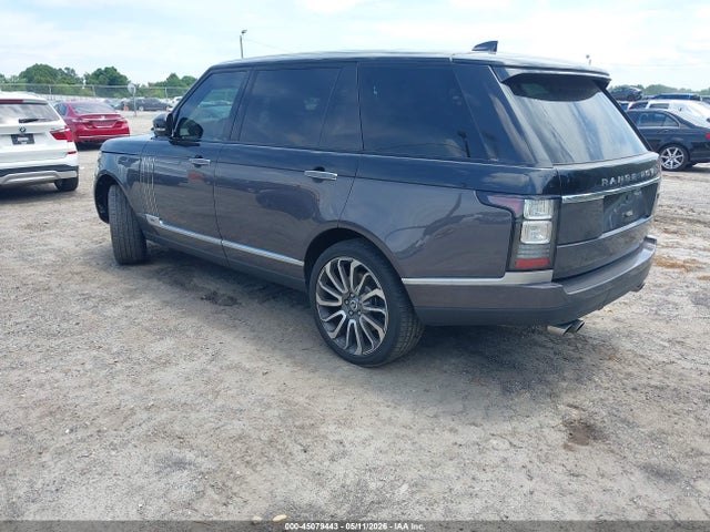 Land Rover Range Rover 5.0l V8 Supercharged Sv Autobiography