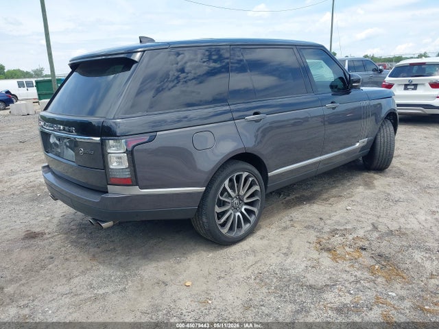 Land Rover Range Rover 5.0l V8 Supercharged Sv Autobiography