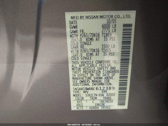Nissan Pathfinder Se