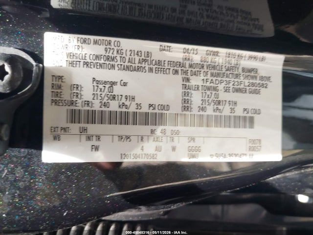 Ford Focus Se