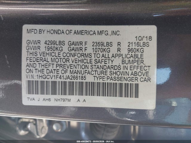 Honda Accord Ex