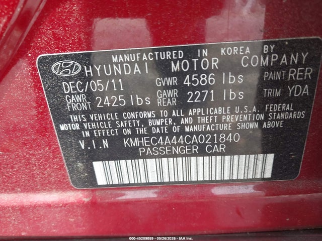 Hyundai SONATA