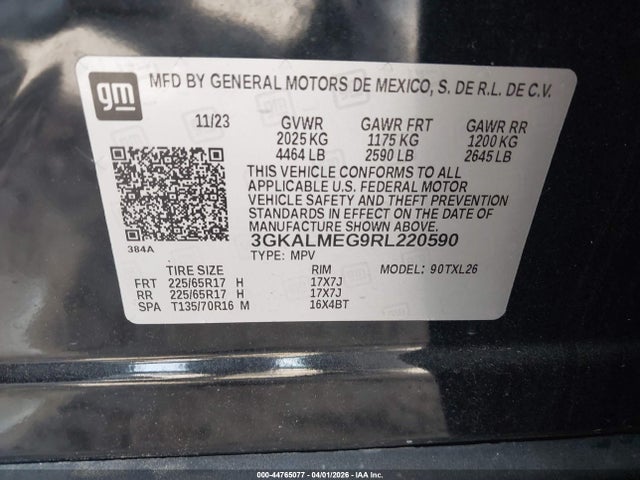 GMC Terrain Fwd Sle