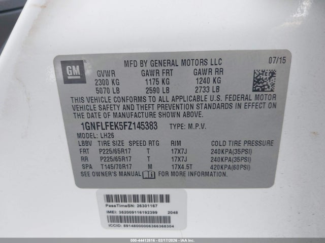 Chevrolet Equinox 1lt