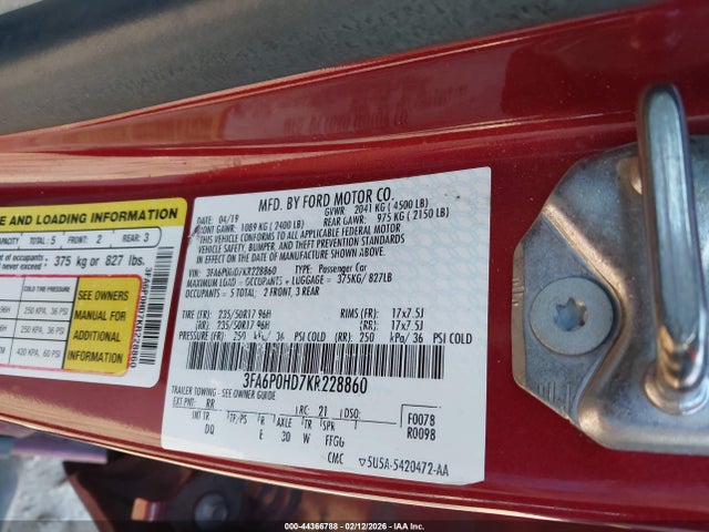 Ford Fusion Se