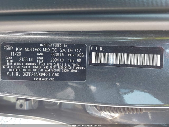 Kia Forte Fe