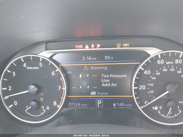 Nissan Altima Sr Fwd