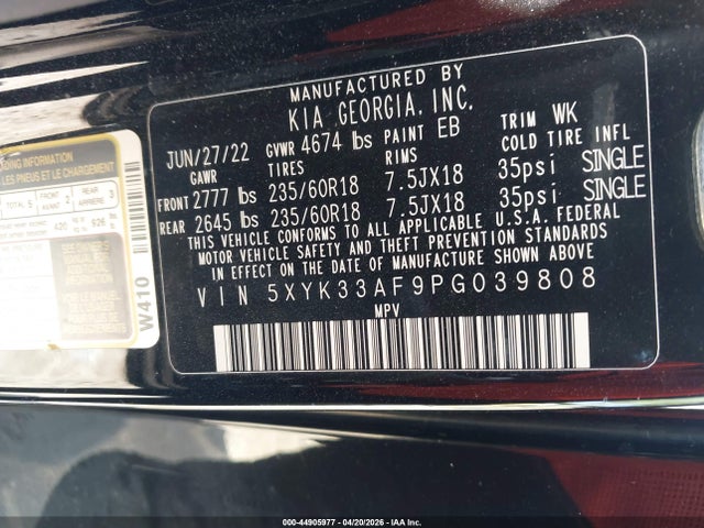 Kia Sportage Ex