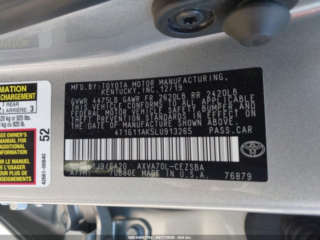 Toyota Camry Se