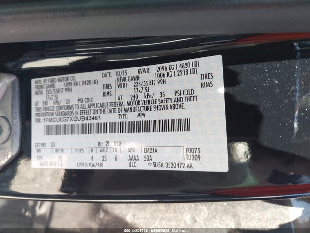 Ford Escape Se