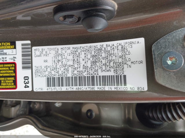 Toyota Tacoma Prerunner V6