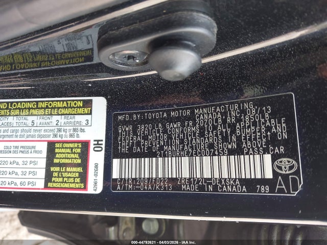 Toyota Corolla S Plus