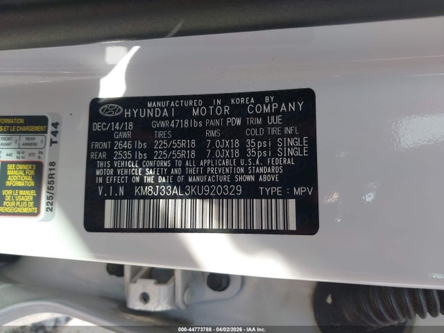 Hyundai TUCSON Sel