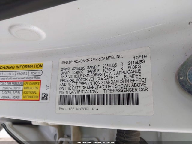Honda Accord Lx