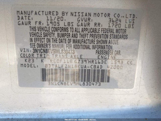 Nissan Versa Sv Xtronic Cvt