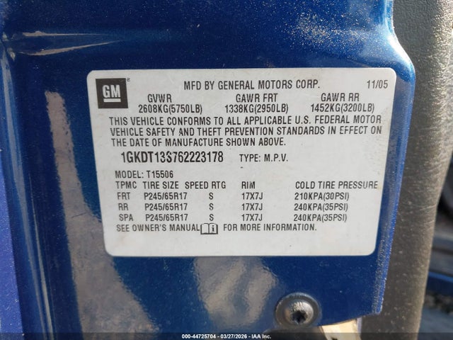GMC Envoy Sle