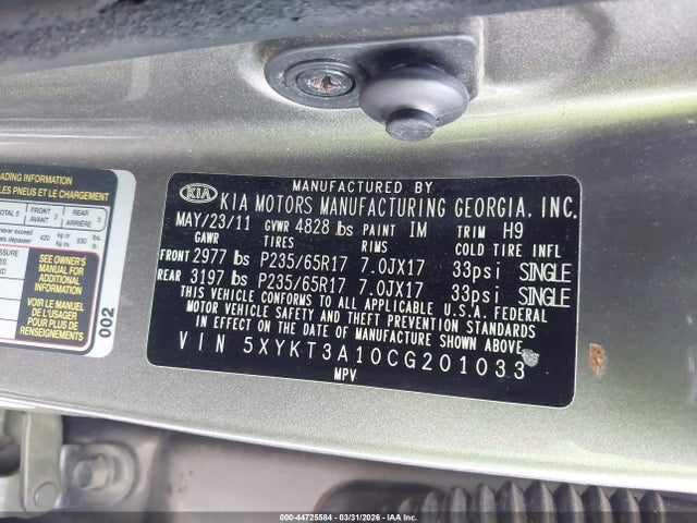 Kia Sorento Lx