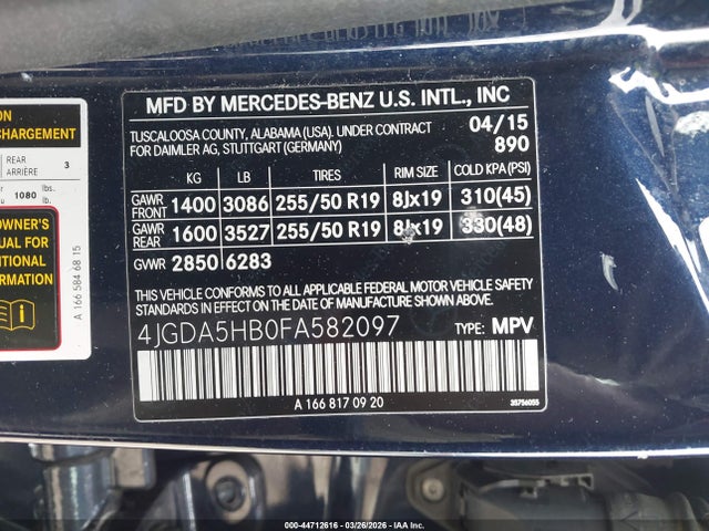 Mercedes-Benz M-Class 4matic