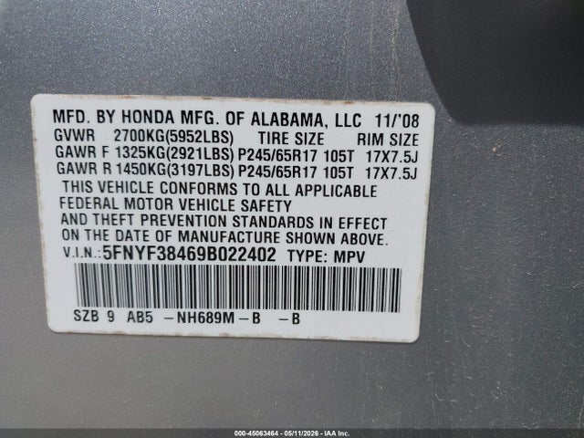 Honda Pilot Ex