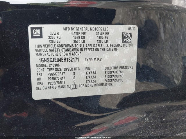 Chevrolet Suburban 1500 Lt