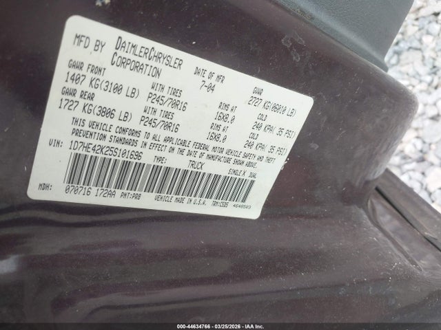 Dodge Dakota Slt